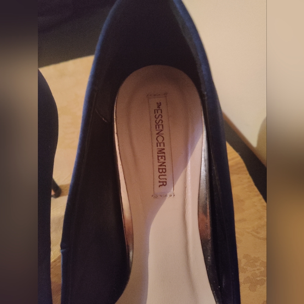 Essence Menbur Satin Blue shoes - Picture 8 of 10